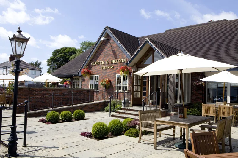 The front of the George & Dragon pub