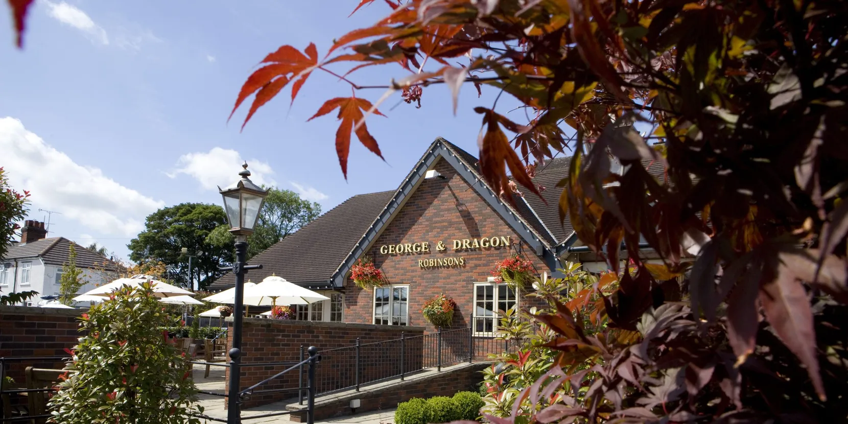 The front of the George & Dragon pub